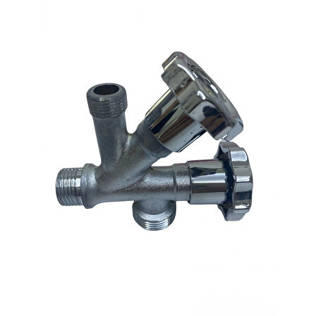 Dual Çiftli Çatallı Çamaşır Makinesi Ara Taharet Musluk Ara Musluk