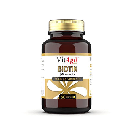 VitAgil Gold | Biotin 5000 mcg
