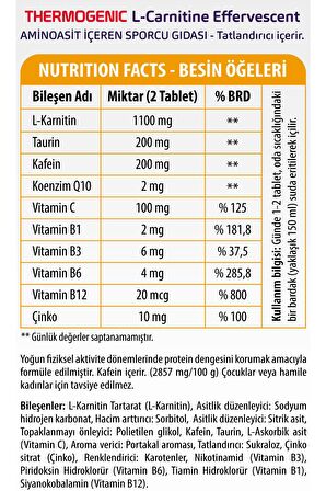 Thermogenic Potakal Aromalı Tablet 1100 mg