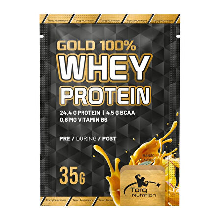 Torq Nutrition GOLD %100 Whey Protein Tozu Mango 35 Gr Saşe