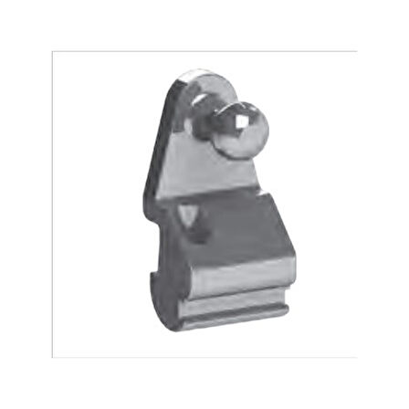 Samet Gazlı Kapak Amortisörü İç Decofıx Adaptörü