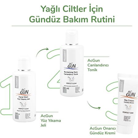 Dermoskin Yağlı Ciltler İçin Sıkılaştırıcı Parabensiz Gündüz Akne Kremi  30 ml 