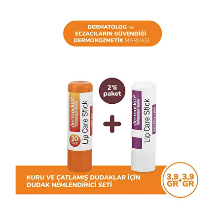 Dermoskin Lipcare Stick - Lipcare Stick Spf 30  Kofre