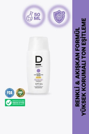 SUN PROTECTION CREAM SPF 50 FLUIDE TINTED GÜNEŞ KREMİ