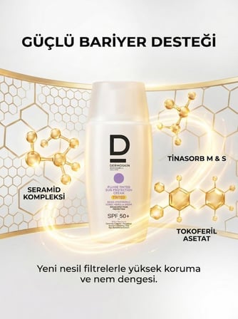 SUN PROTECTION CREAM SPF 50 FLUIDE TINTED GÜNEŞ KREMİ