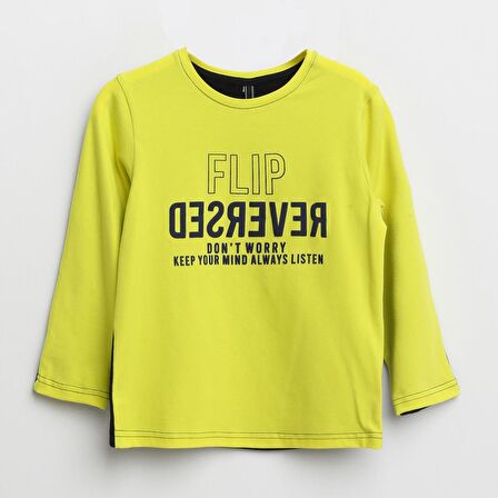 Nanica Kids Flıp Baskılı Sweatshirt NANIC-3213711380