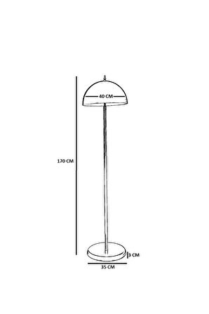 BÜYÜK RETRO SARI LAMBADER