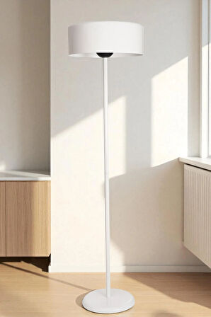 BÜYÜK RETRO 8 BEYAZ LAMBADER