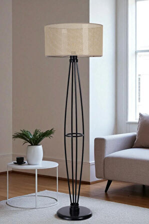 HEDAR SİYAH LAMBADER SİLİNDİR PETEK ABAJURLU