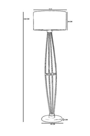 HEDAR SİYAH LAMBADER SİLİNDİR PETEK ABAJURLU