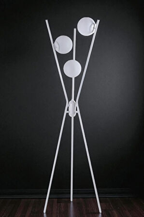 KERVAN BEYAZ LAMBADER BEYAZ CAMLI