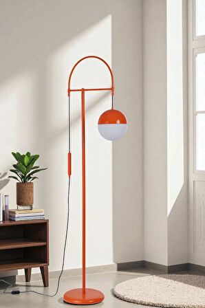 OMAY TURUNCU LAMBADER BEYAZ CAMLI