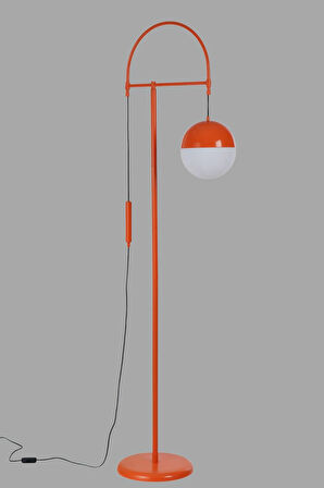 OMAY TURUNCU LAMBADER BEYAZ CAMLI