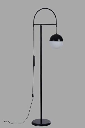 OMAY SİYAH LAMBADER BEYAZ CAMLI