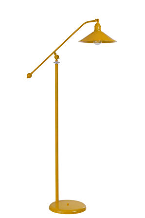 MOKA SARI LAMBADER METAL BAŞLIKLI