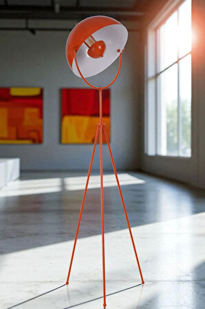 LEFTER TURUNCU LAMBADER RETRO BAŞLIKLI