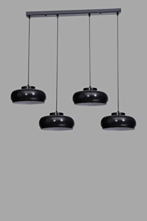 SMİTH 4 LÜ SIRALI SİYAH SARKIT