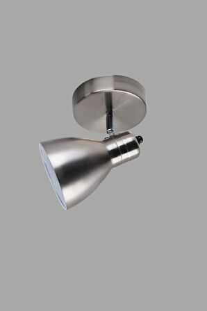 OTİS TEKLİ MAT KROM PLAFONYER AVİZE