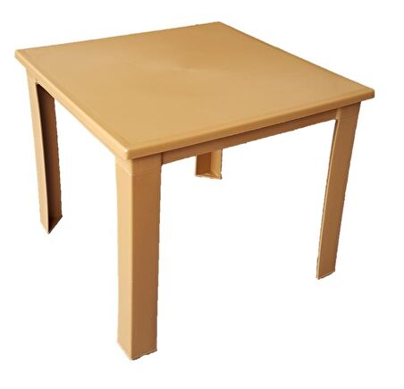 Çocuk Masası Plastik Teak H40 1-3 Yaş İçin