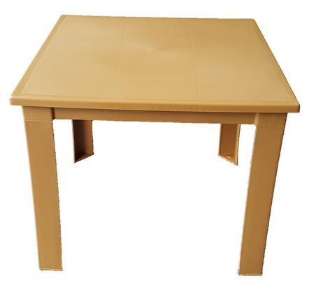 Çocuk Masası Plastik Teak H40 1-3 Yaş İçin