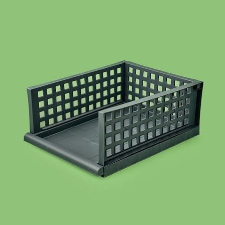 Smartware Maxi Tekli Set Akıllı Raf - Antrasit - 34x45x18 cm