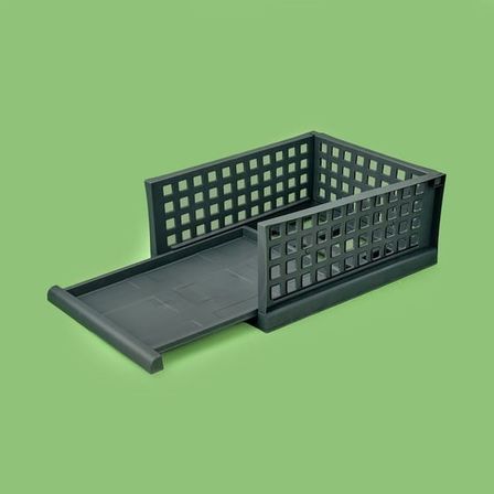 Smartware Maxi Tekli Set Akıllı Raf - Antrasit - 34x45x18 cm