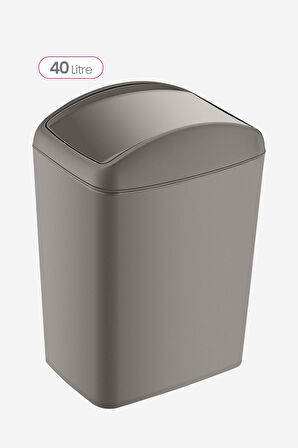 Smartware Soft Çöp Kutusu Döner Kapak 40 LT 