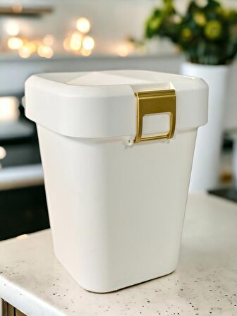 Motek COB-410G Comfort Dustbin 8 Litre Çöp Kutusu Kovası Gold