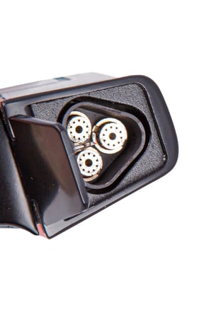 3 Torch Pürmüz Gunmetal-Siyah Metal Puro Çakmağı - TR7863