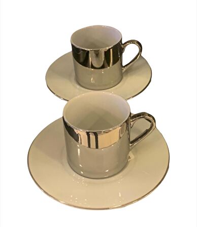 Kahve Takımı Rüya 2 Li Platin 54020