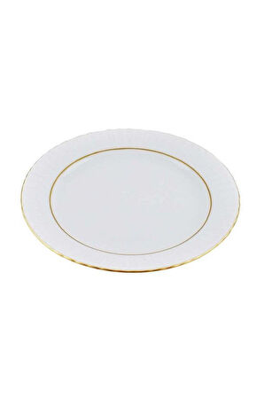Kütahya Porselen 19 Cm Sedef Çukur Tabak 12 Li Mat Altın SF19CK521 