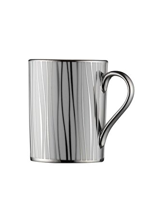 Kütahya Porselen Forest 2li Mug Bardak Platin 10925