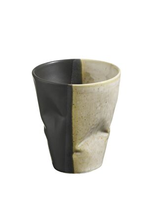 Kütahya Porselen Crash 2li Mug Seti SiyahKahve