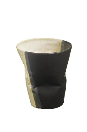 Kütahya Porselen Crash 2li Mug Seti SiyahKahve