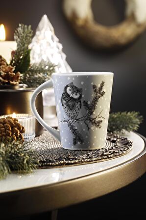 Kütahya Porselen Snowy Mug Bardak Tek Kişilik