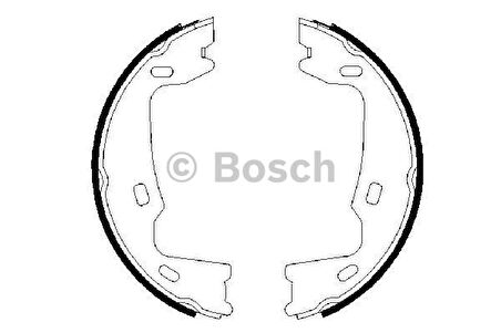 Opel El Fren Balatası Vectra A Vectra B Astra F Omega B - Bosch 0986487214