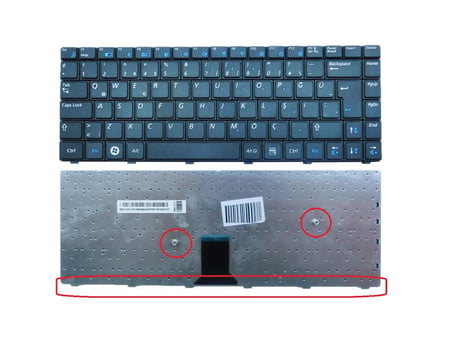 Samsung R518 NP-R518 Notebook Klavyesi - Siyah - TR