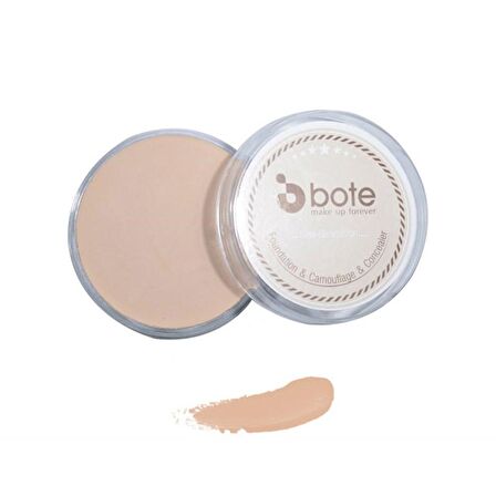 Bote Makeup Camouflage Foundatıon 01