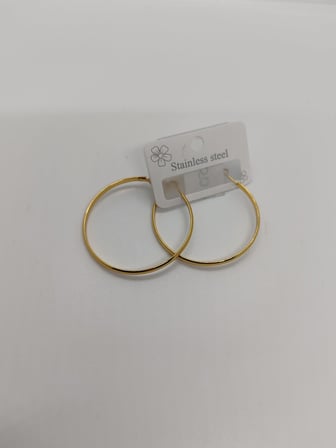 Çelik Halka Küpe 5cm