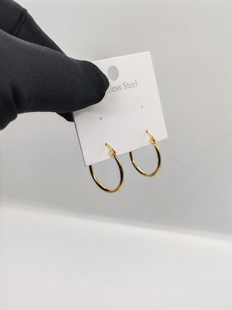Çelik Halka Küpe 2cm