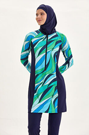 Argento Rivamare Tam Kapalı Tesettür Mayo 0754-79 