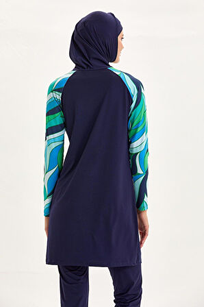 Argento Rivamare Tam Kapalı Tesettür Mayo 0754-79 