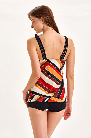 Argento Şortlu Tankini Takımı 0063-2064 