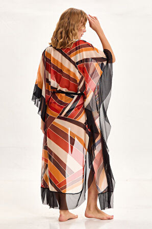 Argento Kuşaklı Kaftan 2153-2064 