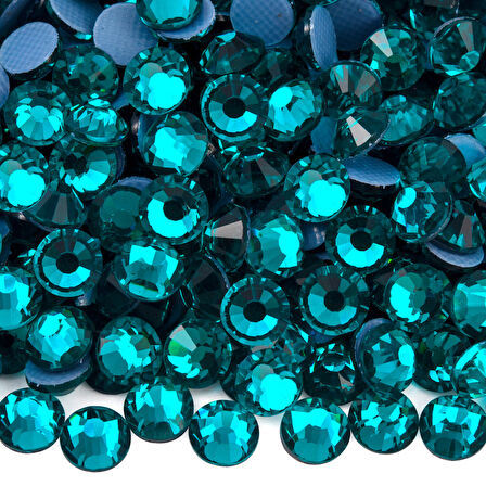 Gymo Premium Ütü İle Yapışan (Hotfix) Kristal Taş SS16 (3.8-4mm) Blue Zircon (720 Ad)