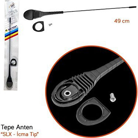 ZENDAR Anten Tepe İcma Tip Slx 49cm Y-220V