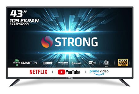 STRONG ML43ES4000 43’’ 109cm Ekran Full HD Uydu Alıcılı Android TV