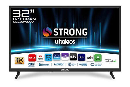 ML32EW2000 32" 82cm Ekran HD Ready Whale OS Smart TV - Dahili Uydu Alıcılı LED TV