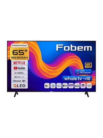 FM65EW9000QF 65'' 165cm Ekran Ultra HD Dahili Uydu Alıcılı Ultra İnce Çerçeve Whale OS Android Smart Qled TV