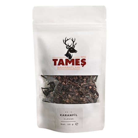 Tameş Baharatları Karanfil Tane 50 gr